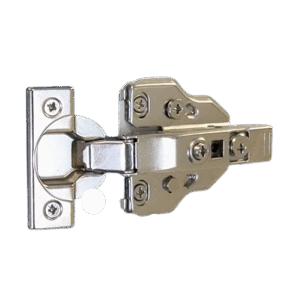 Frameless Soft Close Hinge with 3mm plate for 5/8" box